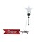 Mr. Christmas Mr. Christmas Santa in Biplane Animated Tree Topper